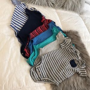 Bundle 7 pack short sleeved bodysuits BUNDLE